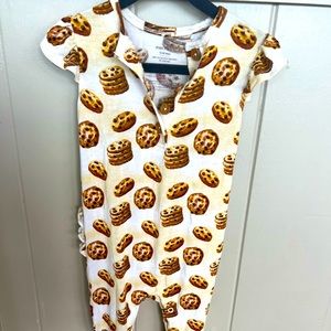 Posh Peanut Chip Romper 12/18